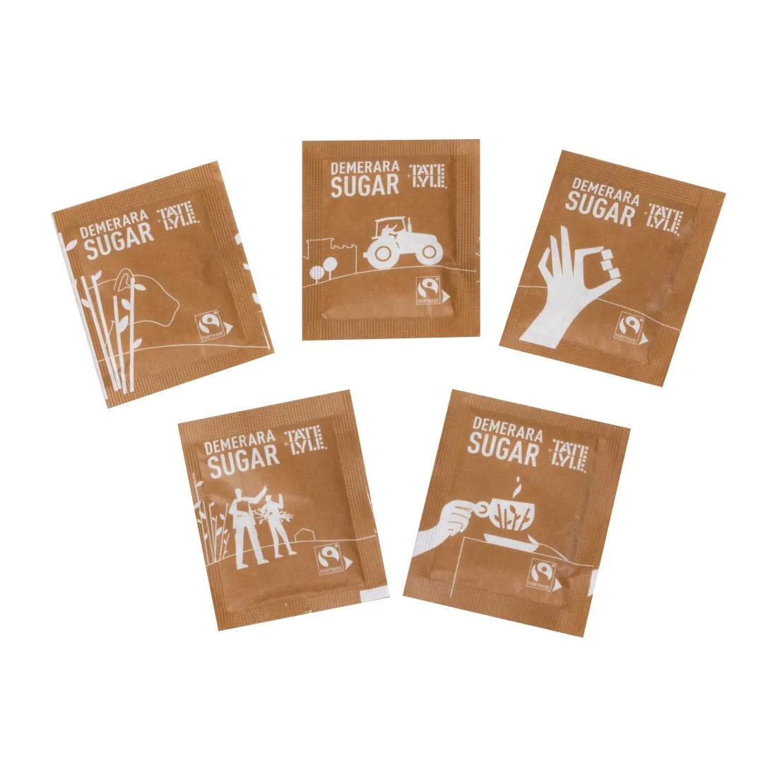 Tate & Lyle Fairtrade Demerara Sugar Sachets (1000 Pack)