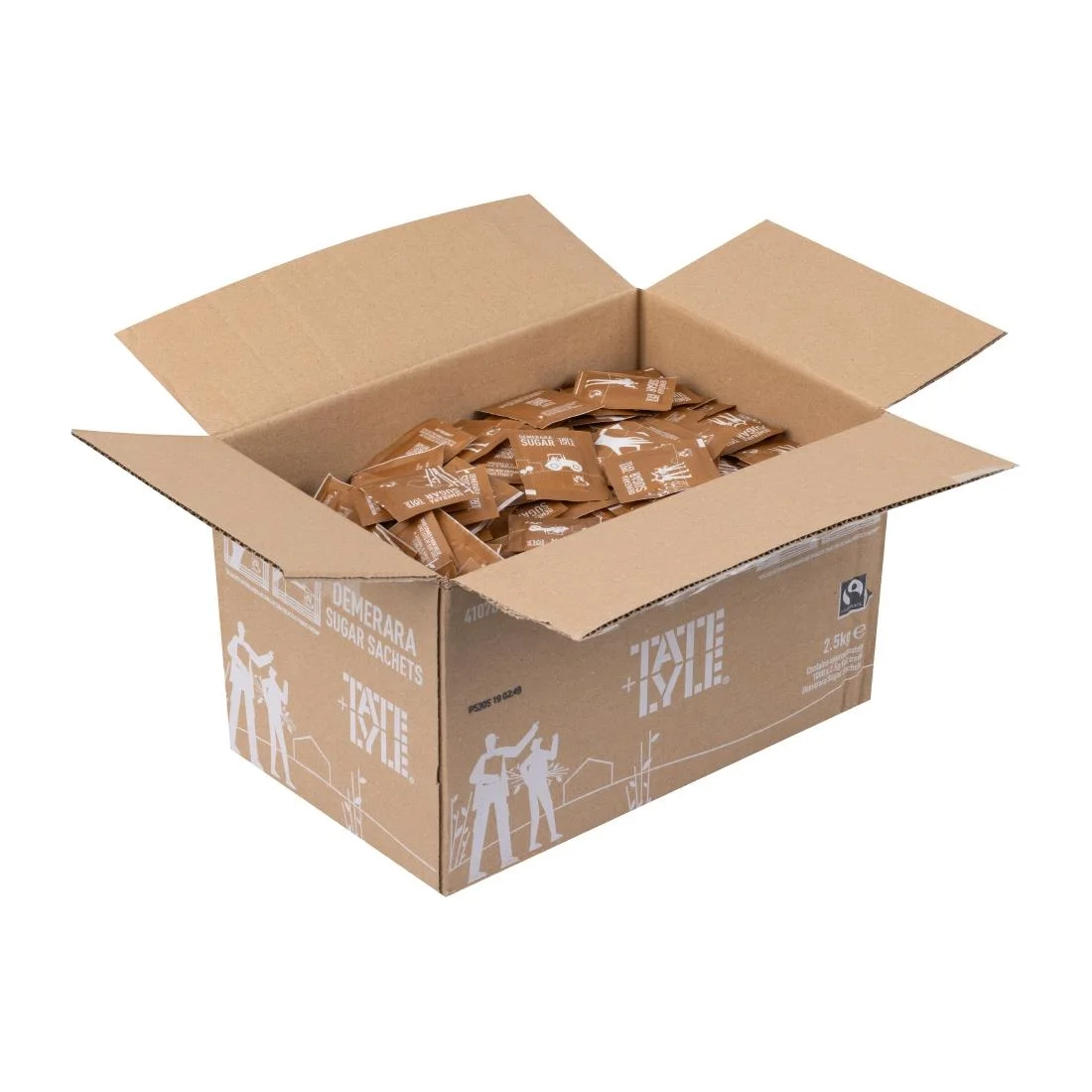 Tate & Lyle Fairtrade Demerara Sugar Sachets (1000 Pack) - Image 4