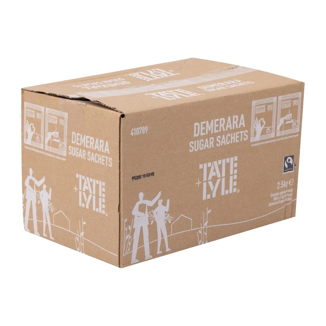 Tate & Lyle Fairtrade Demerara Sugar Sachets (1000 Pack) - Image 5