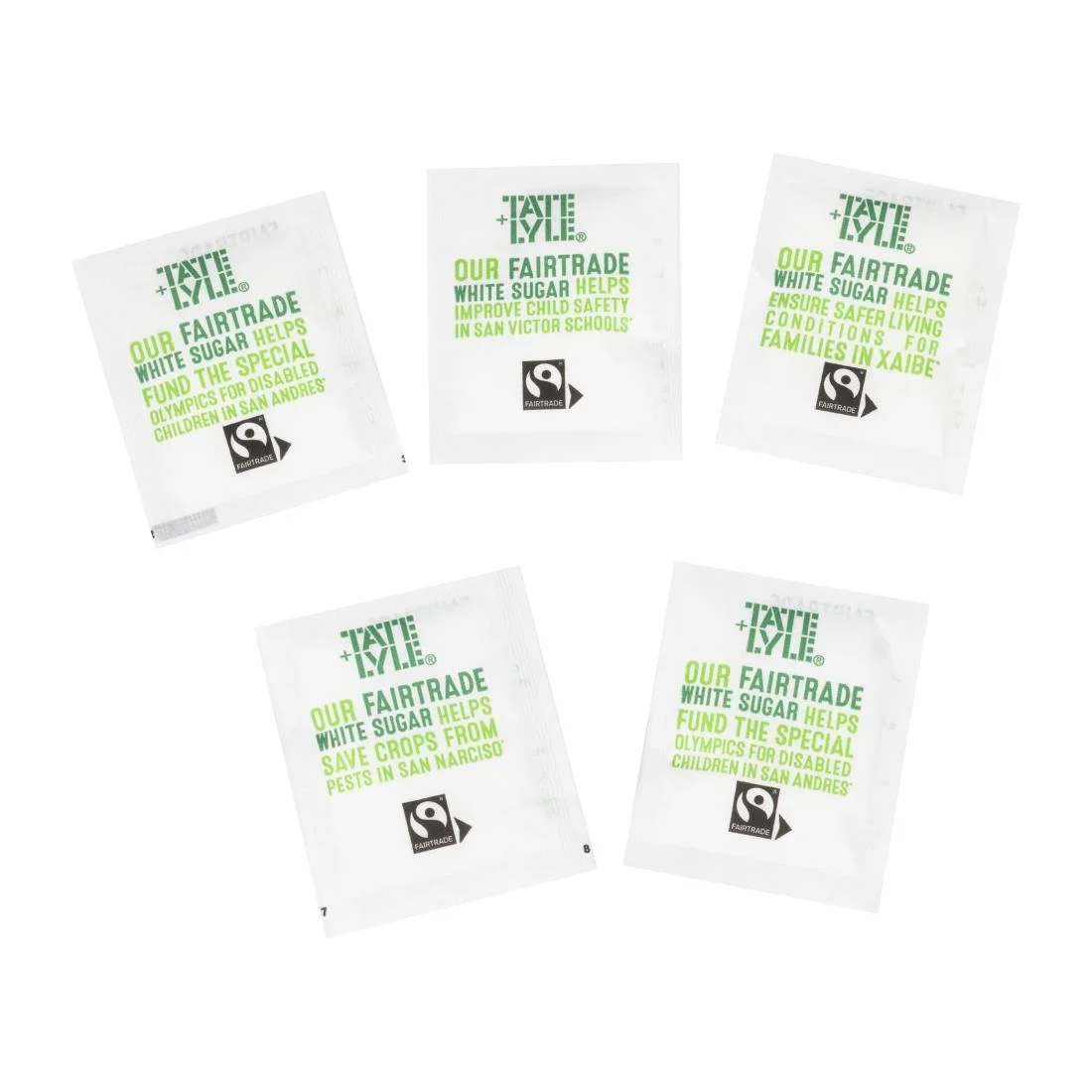 Tate & Lyle Fairtrade White Sugar Sachets (1000 Pack)