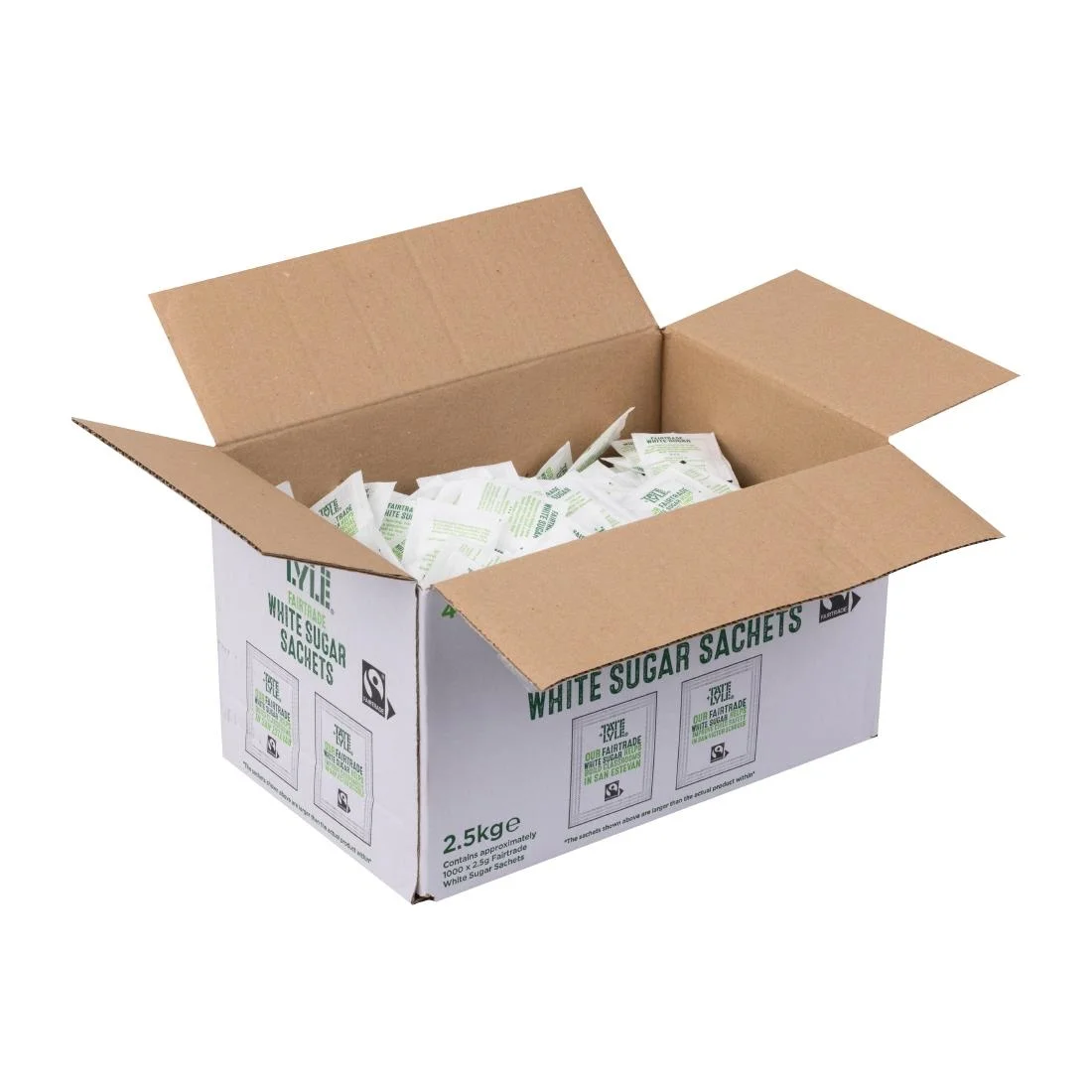 Tate & Lyle Fairtrade White Sugar Sachets (1000 Pack) - Image 4
