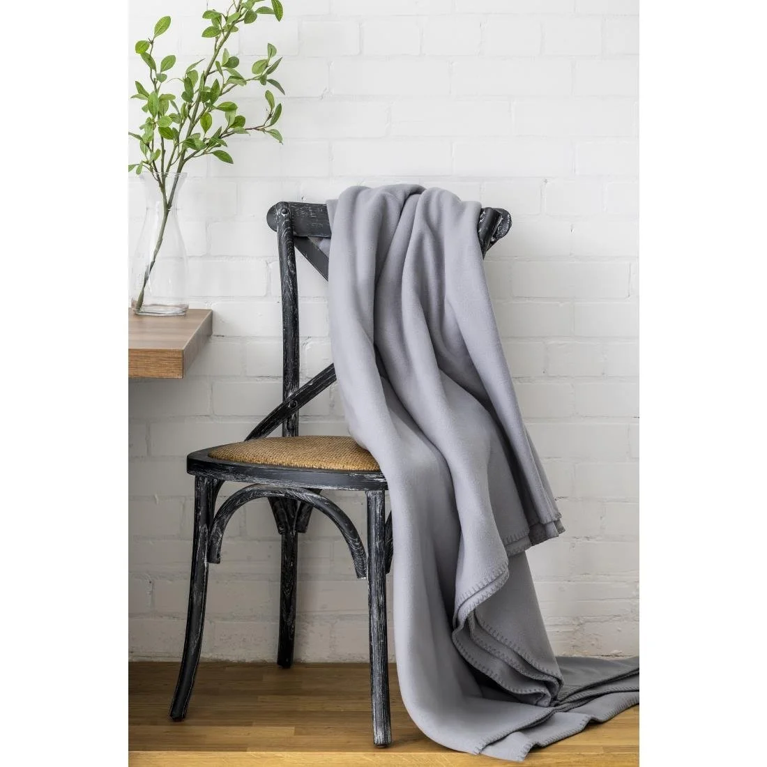 Mitre Essentials Polar Blankets Grey - Image 3
