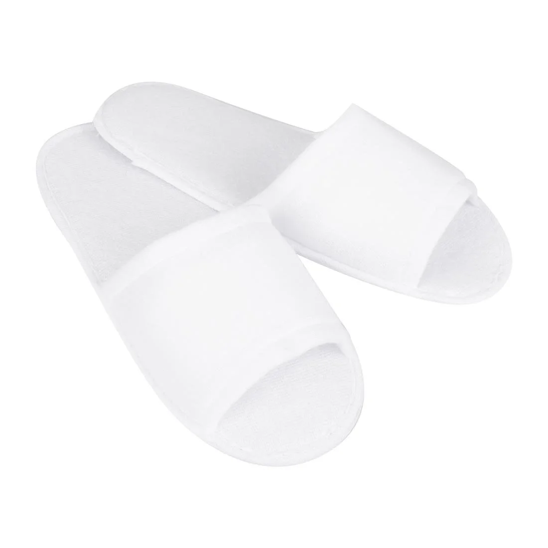 Mitre Essentials Slipperlite Open Toe Slippers White - Image 3