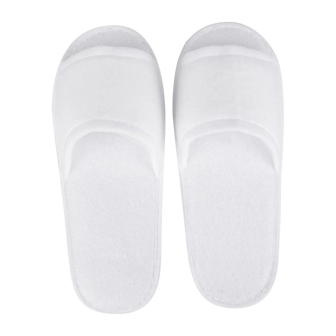 Mitre Essentials Slipperlite Open Toe Slippers White - Image 4