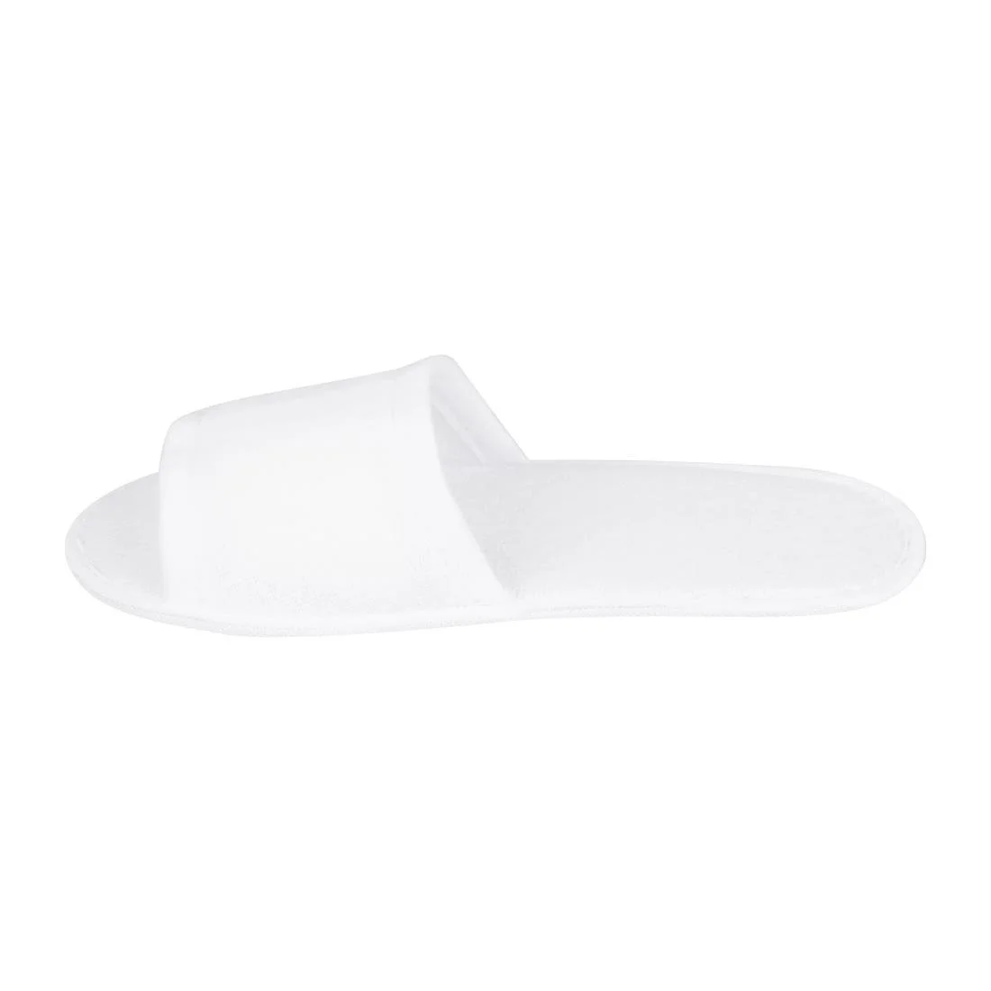 Mitre Essentials Slipperlite Open Toe Slippers White - Image 6