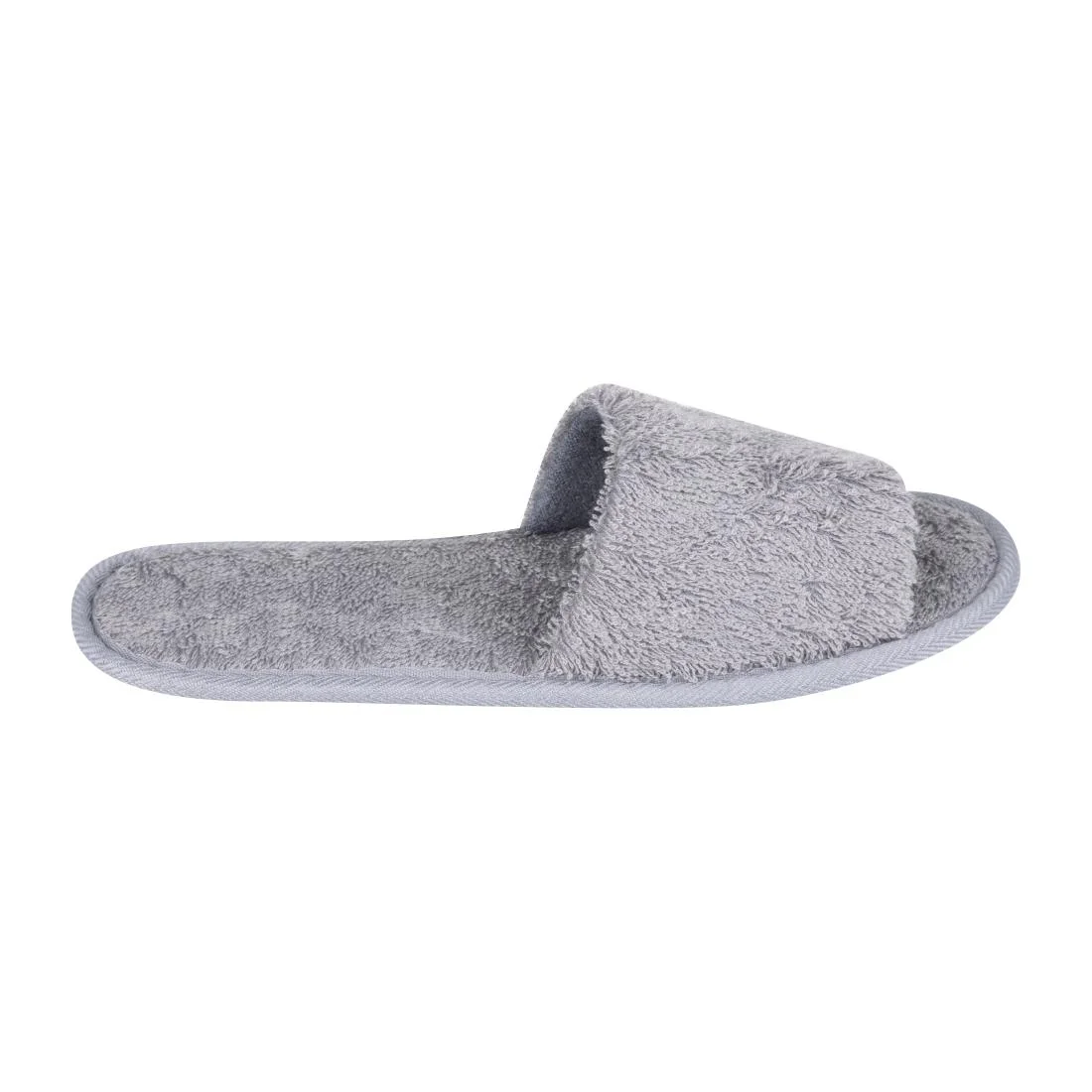 Mitre Luxury Curzon Open Toe Slippers Grey - Image 4