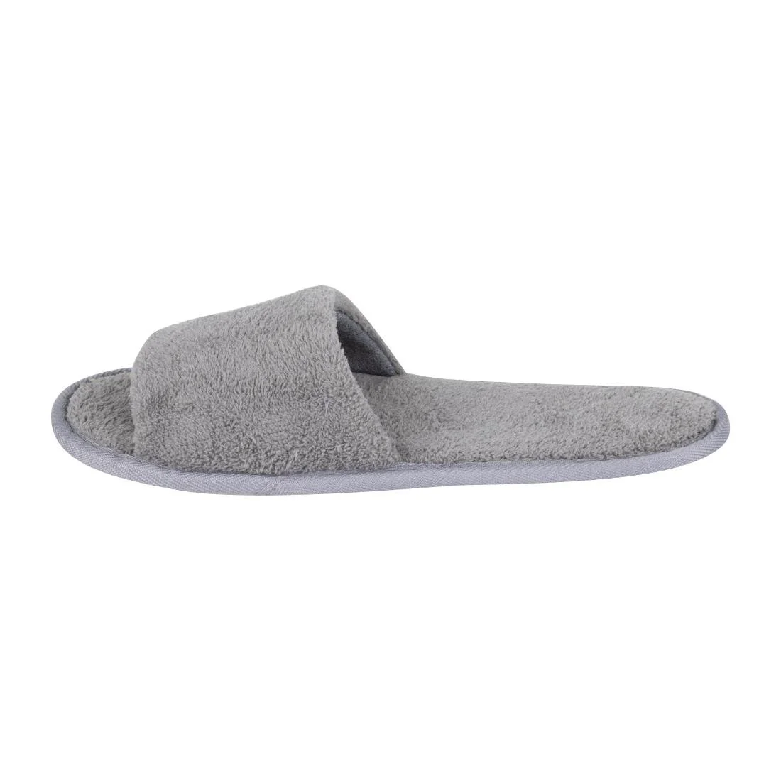 Mitre Comfort Vienna Open Toe Slippers Grey - Image 6