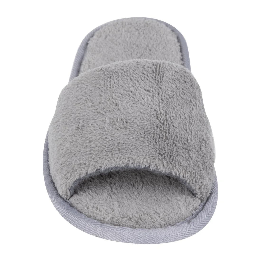 Mitre Comfort Vienna Open Toe Slippers Grey - Image 7
