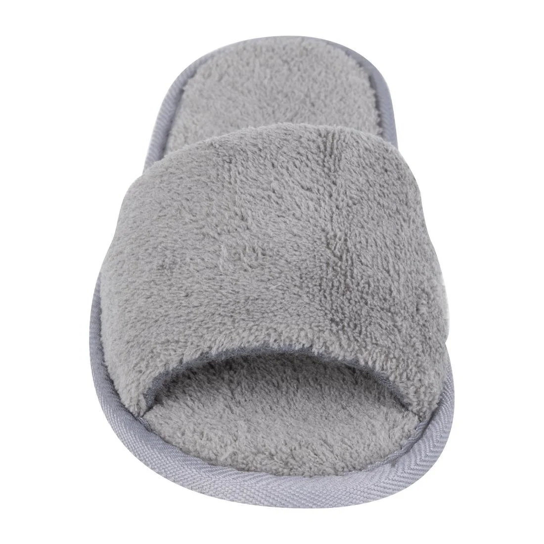 Mitre Comfort Vienna Open Toe Slippers Grey - Image 7