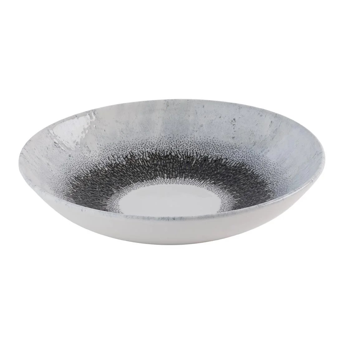 Churchill Studio Prints Fusion Black Evolve Coupe Bowls 247mm (12 Pack) - Image 2