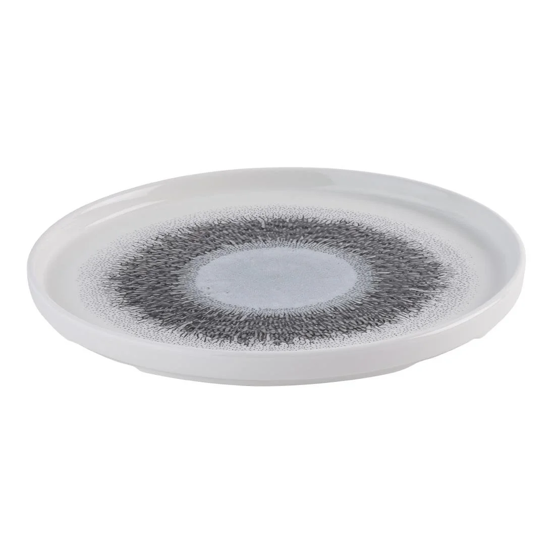 Churchill Studio Prints Fusion Black Walled Plates 260mm (6 Pack) - Image 2