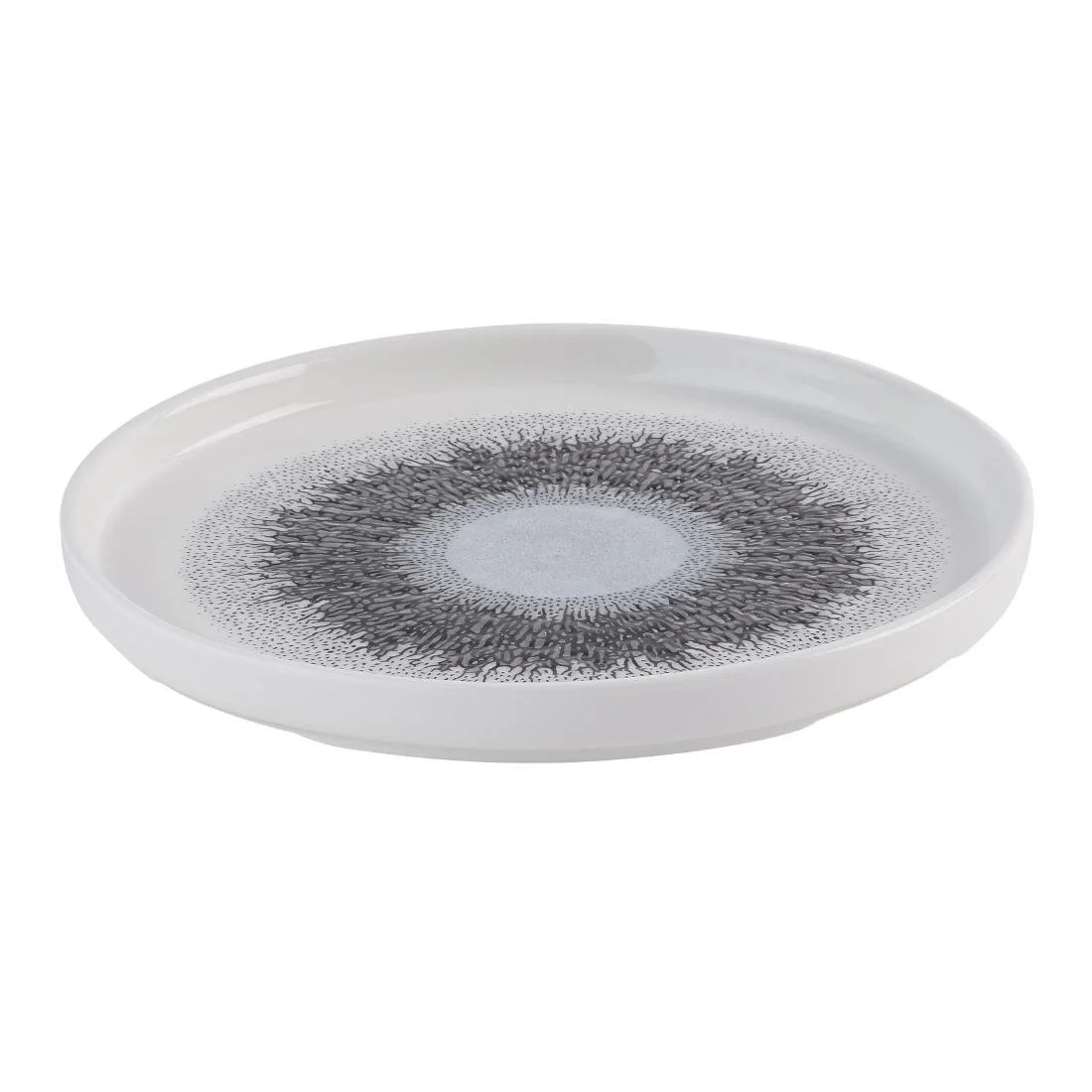 Churchill Studio Prints Fusion Black Walled Plates 210mm (6 Pack) - Image 2