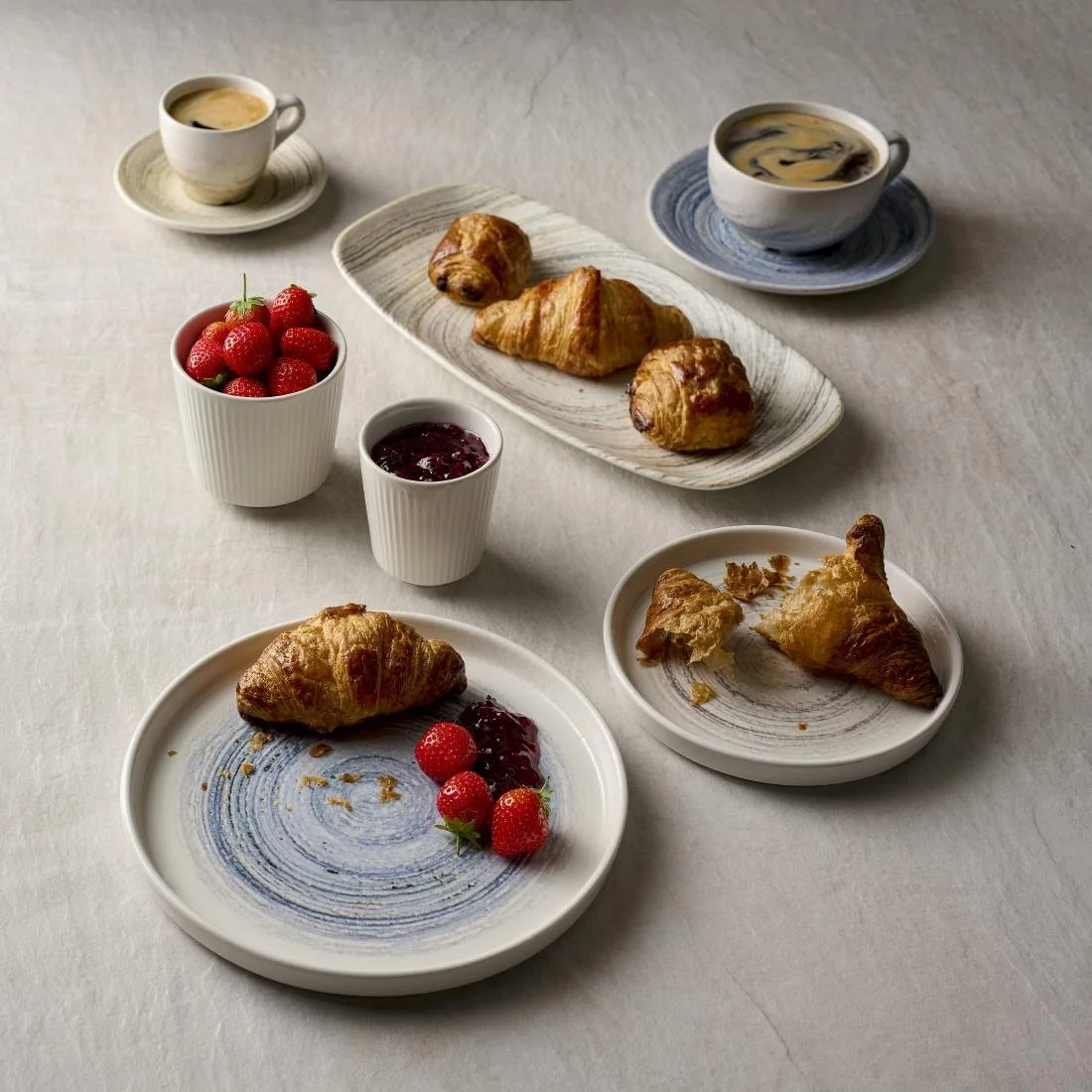 Churchill Elements Dune Chef's Oblong Plates 350 x 187mm (6 Pack) - Image 5