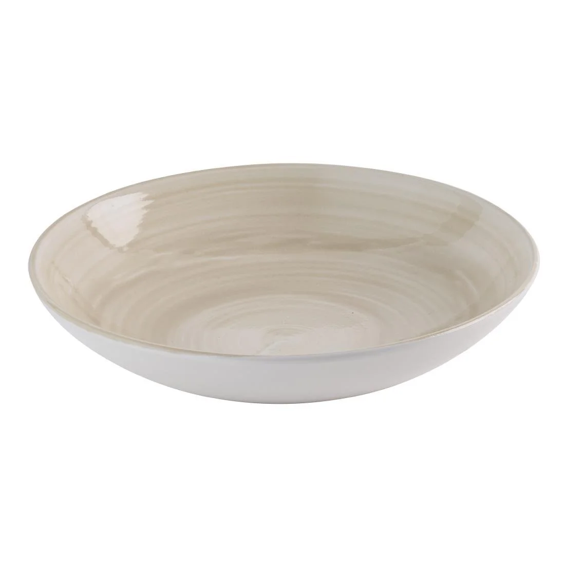 Churchill Stonecast Canvas Natural Evolve Coupe Bowls 247mm (12 Pack) - Image 2