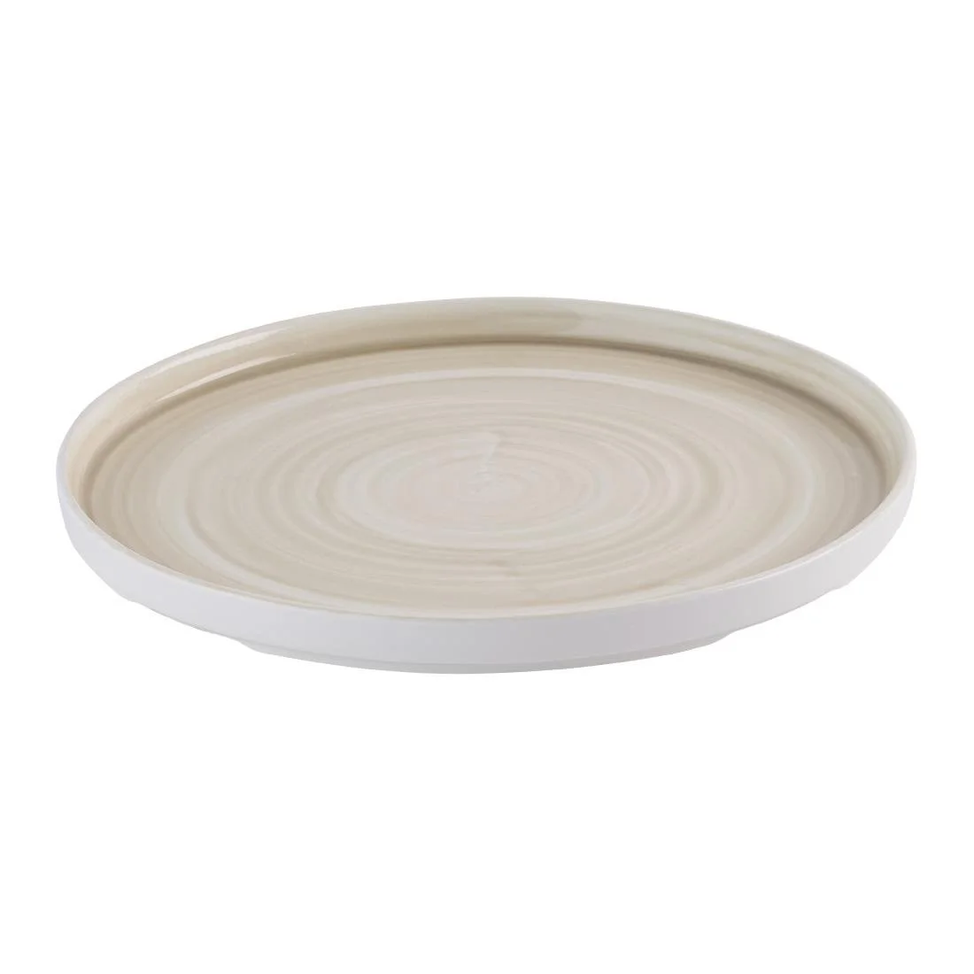 Churchill Stonecast Canvas Natural Walled Plates 260mm (6 Pack) - Image 2