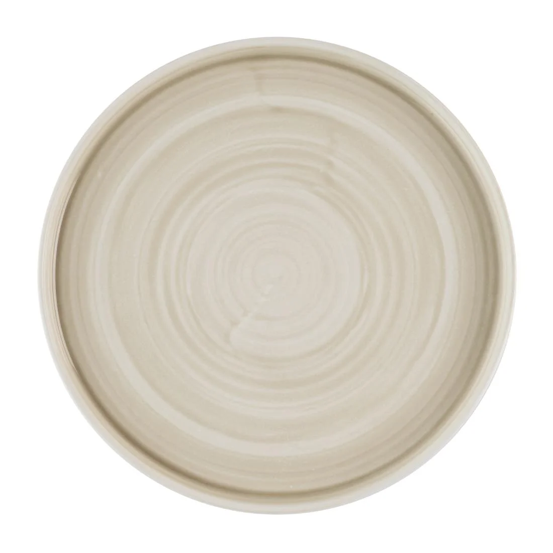 Churchill Stonecast Canvas Natural Walled Plates 260mm (6 Pack)