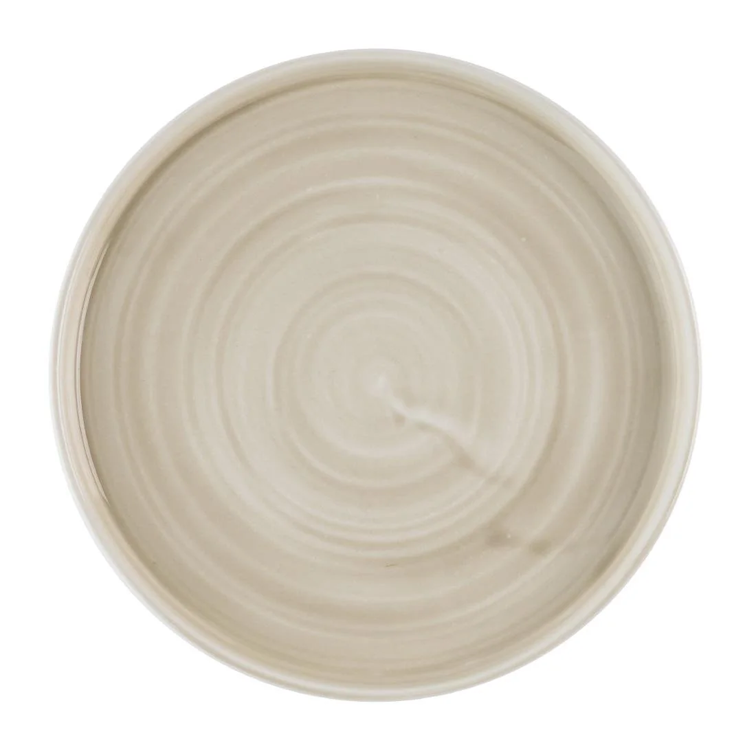 Churchill Stonecast Canvas Natural Walled Plates 210mm (6 Pack) - Image 1