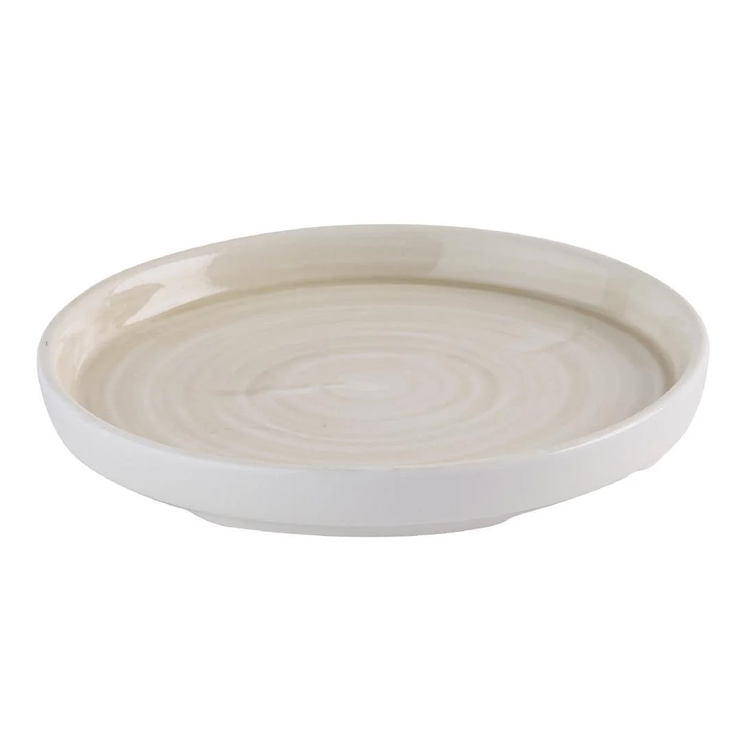 Churchill Stonecast Canvas Natural Walled Plates 160mm (6 Pack) - Image 2