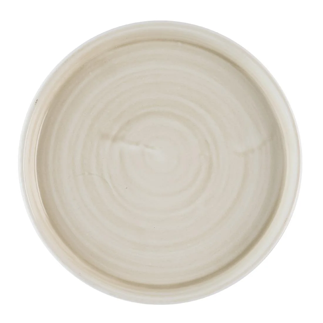 Churchill Stonecast Canvas Natural Walled Plates 160mm (6 Pack) - Image 1