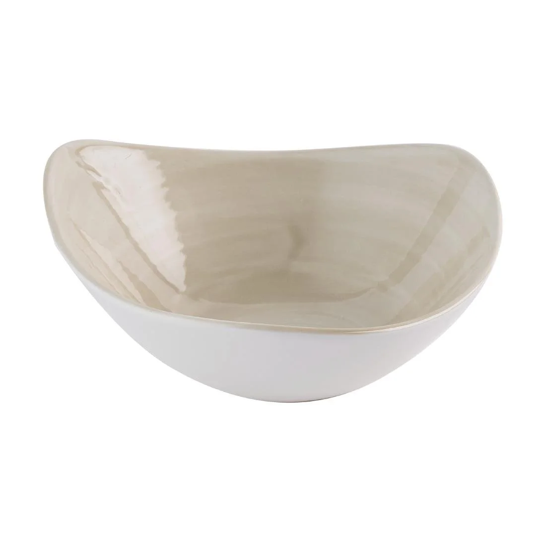 Churchill Stonecast Canvas Natural Lotus Bowls 177mm (12 Pack) - Image 2