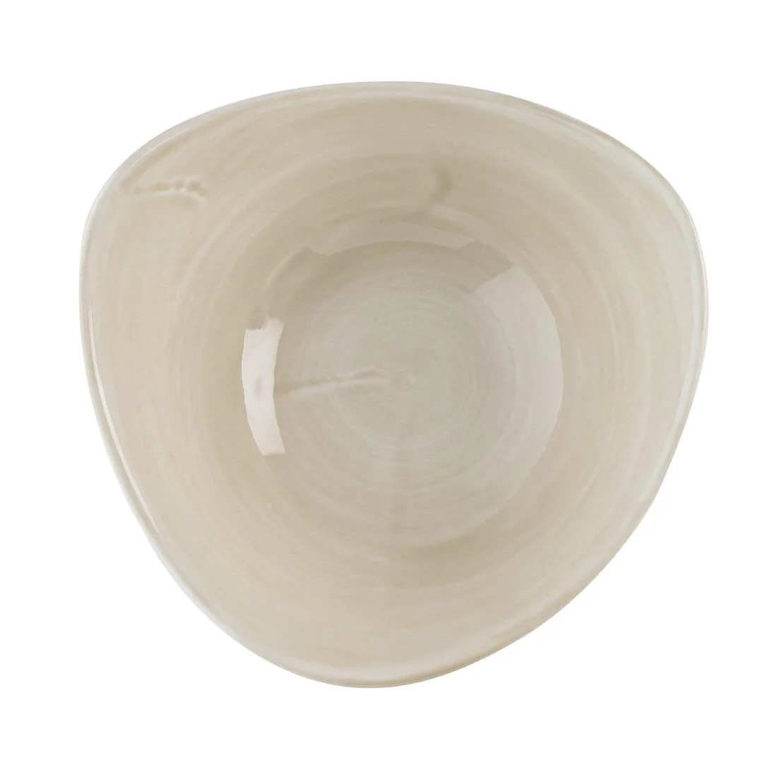 Churchill Stonecast Canvas Natural Lotus Bowls 177mm (12 Pack)