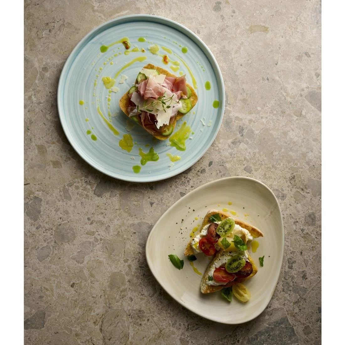 Churchill Stonecast Canvas Breeze Walled Plates 280mm (6 Pack) - Image 3