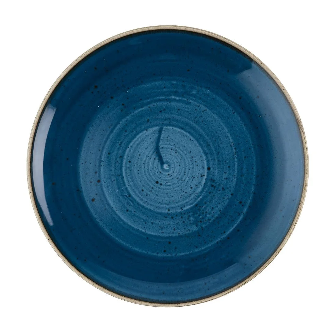 Churchill Stonecast Java Blue Evolve Coupe Plates 260mm (12 Pack)