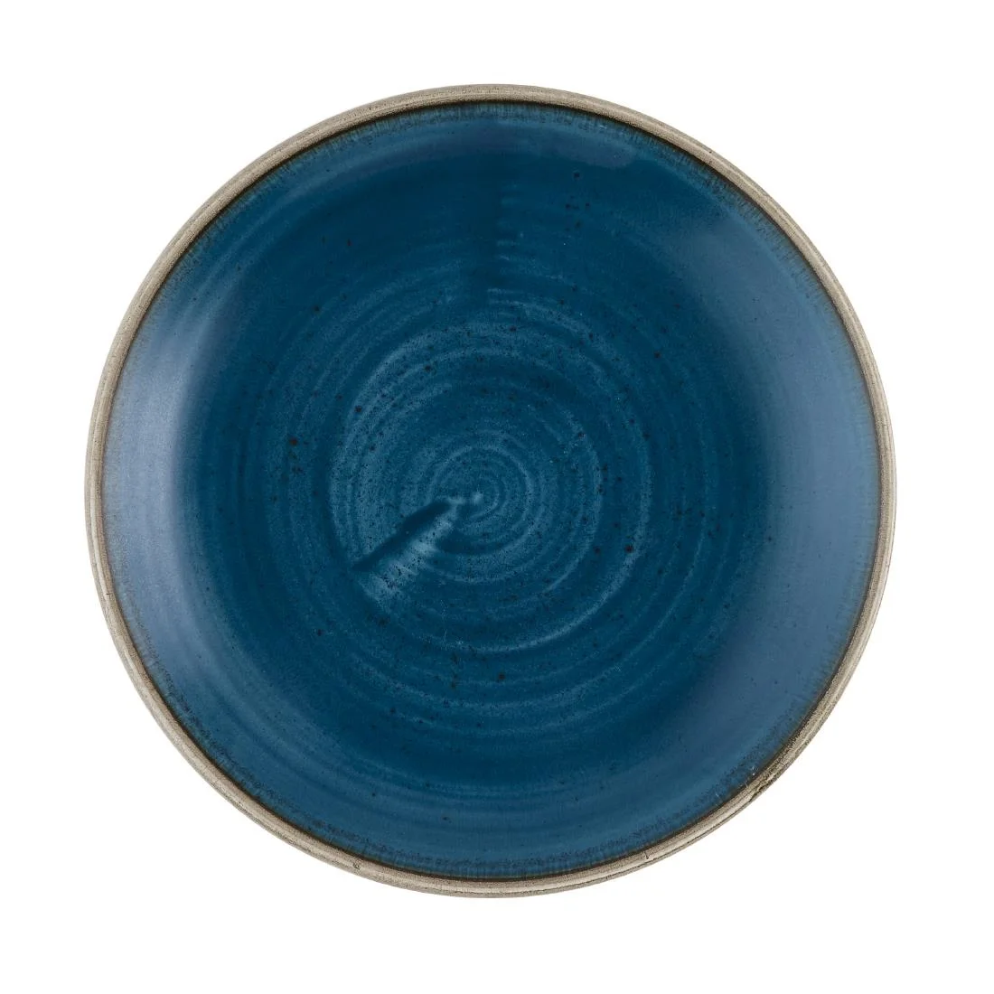 Churchill Stonecast Java Blue Evolve Coupe Plates 165mm (12 Pack)
