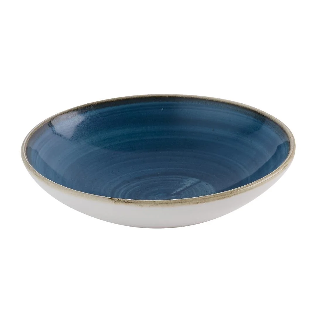 Churchill Stonecast Java Blue Coupe Bowls 184mm (12 Pack) - Image 2