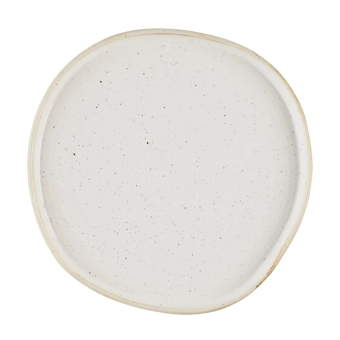 Churchill Stonecast Barley White Organic Walled Plates 257mm (6 Pack)