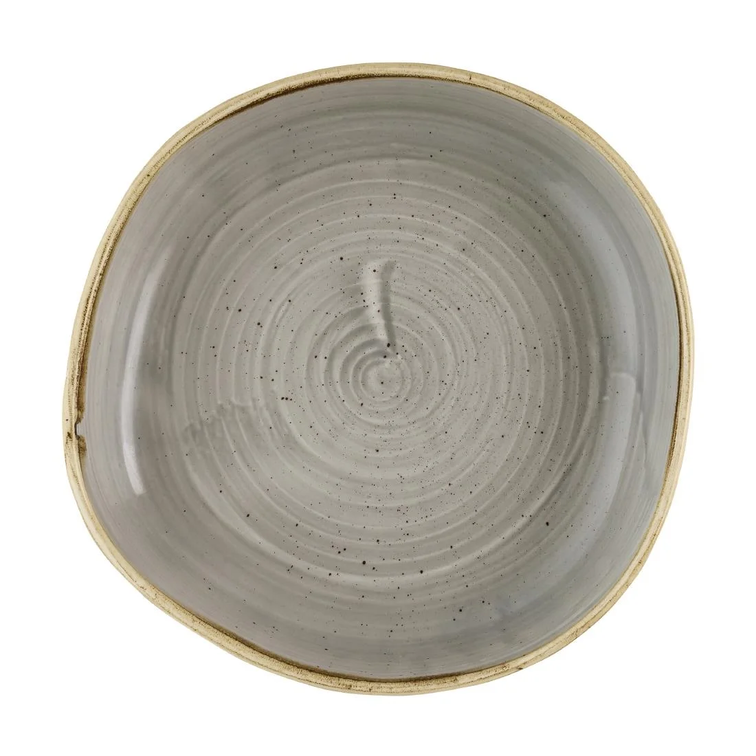 Churchill Stonecast Grey Organic Walled Bowls 197mm (6 Pack)