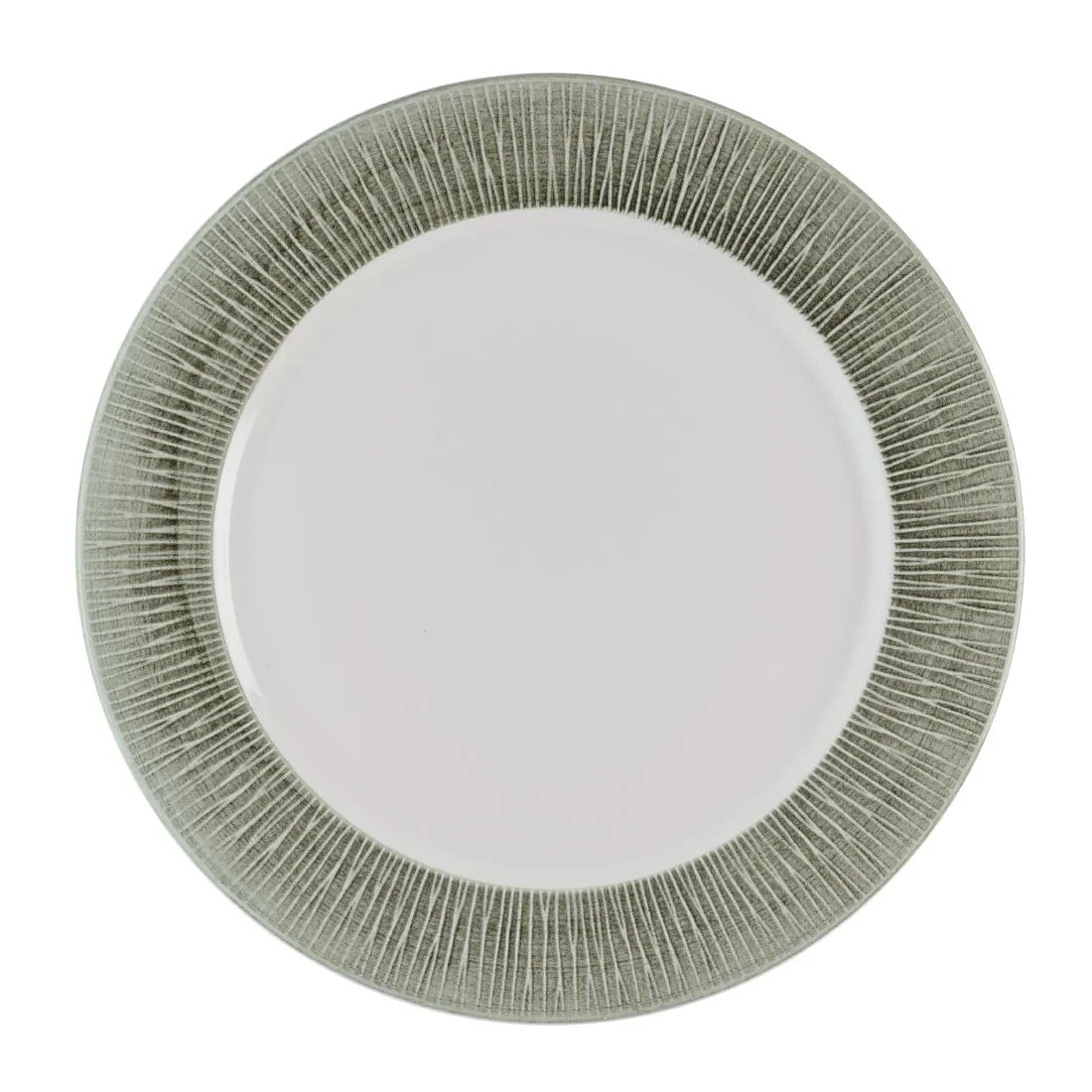 Churchill Bamboo Ceramic Spinwash Alpine Presentation Plates 305mm (12 Pack)