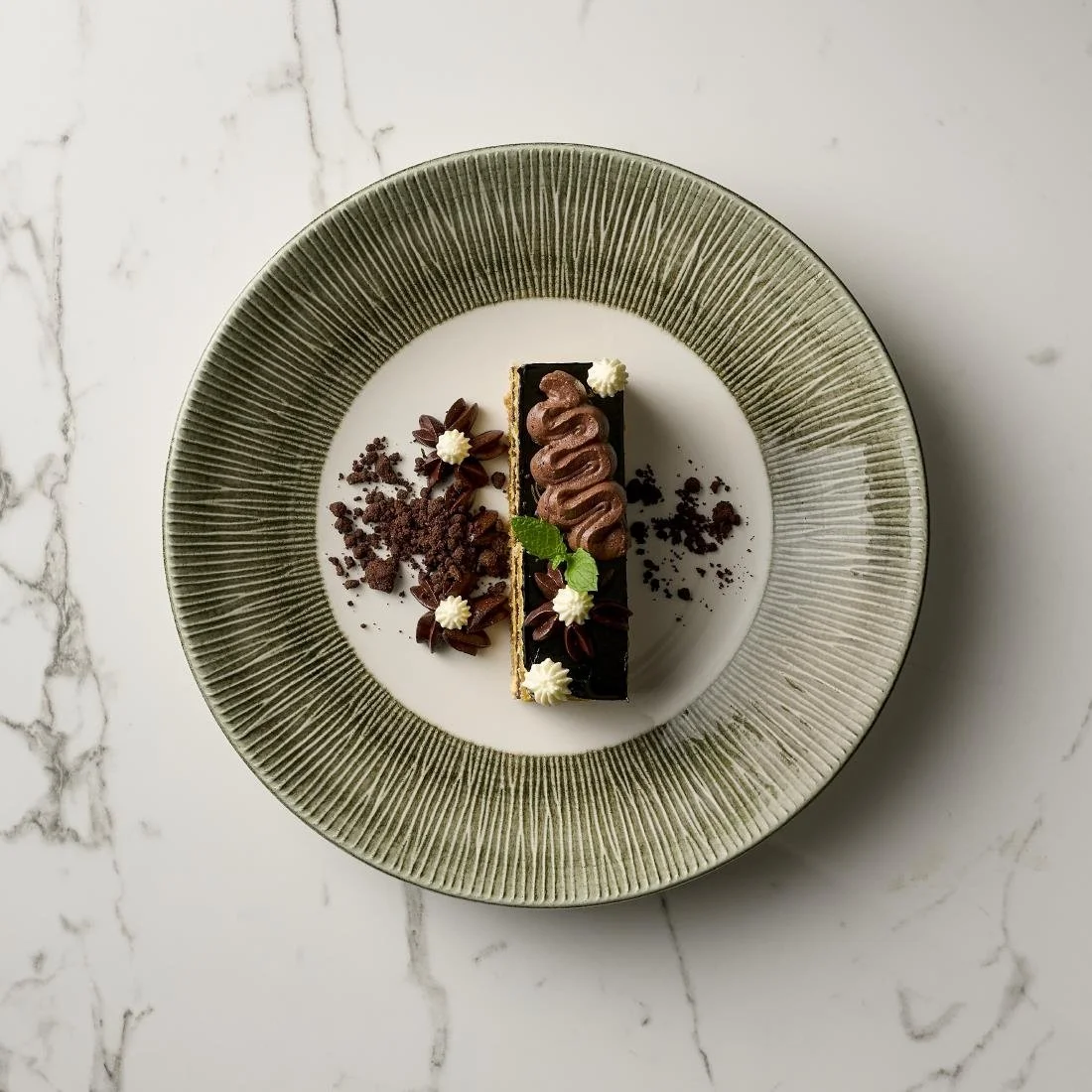 Churchill Bamboo Ceramic Spinwash Alpine Plates 206mm (12 Pack) - Image 3