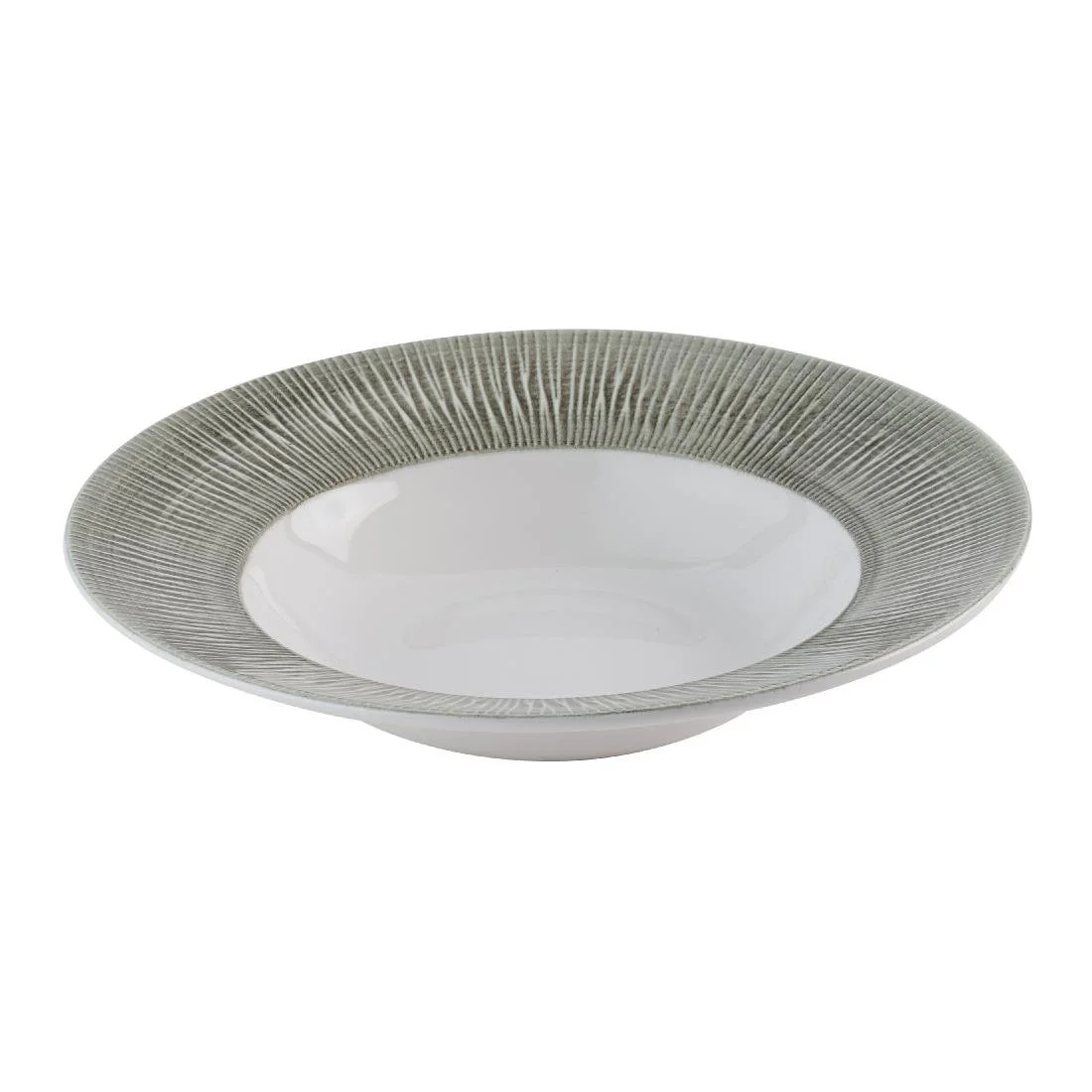Churchill Bamboo Ceramic Spinwash Alpine Wide Rim Bowls 280mm (12 Pack) - Image 3