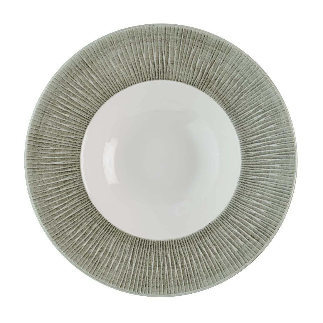Churchill Bamboo Ceramic Spinwash Alpine Wide Rim Bowls 231mm (12 Pack)