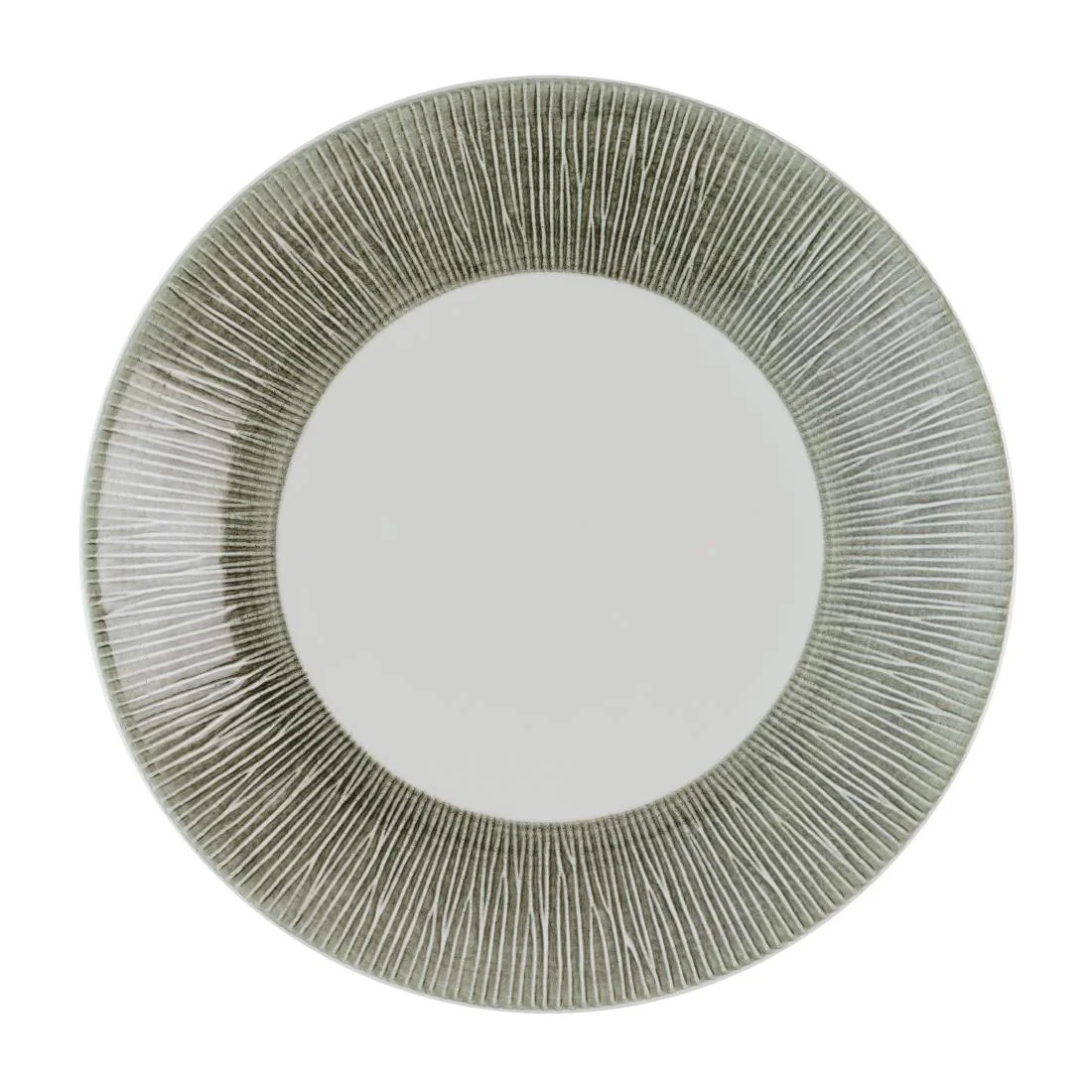 Churchill Bamboo Ceramic Spinwash Alpine Deep Coupe Plates 268mm (12 Pack)