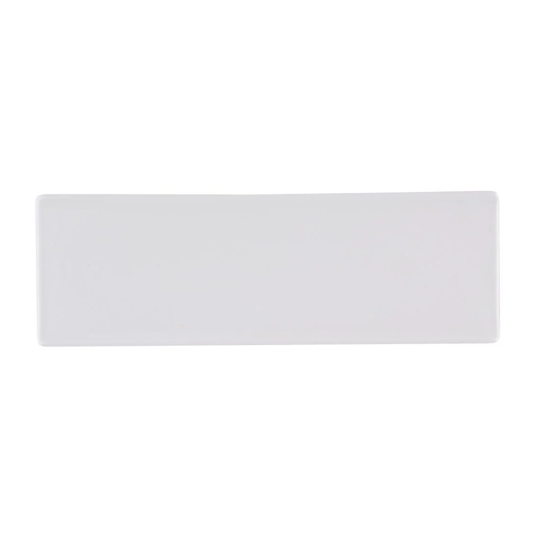 Churchill White Oblong Plates 330 x 110mm (6 Pack)
