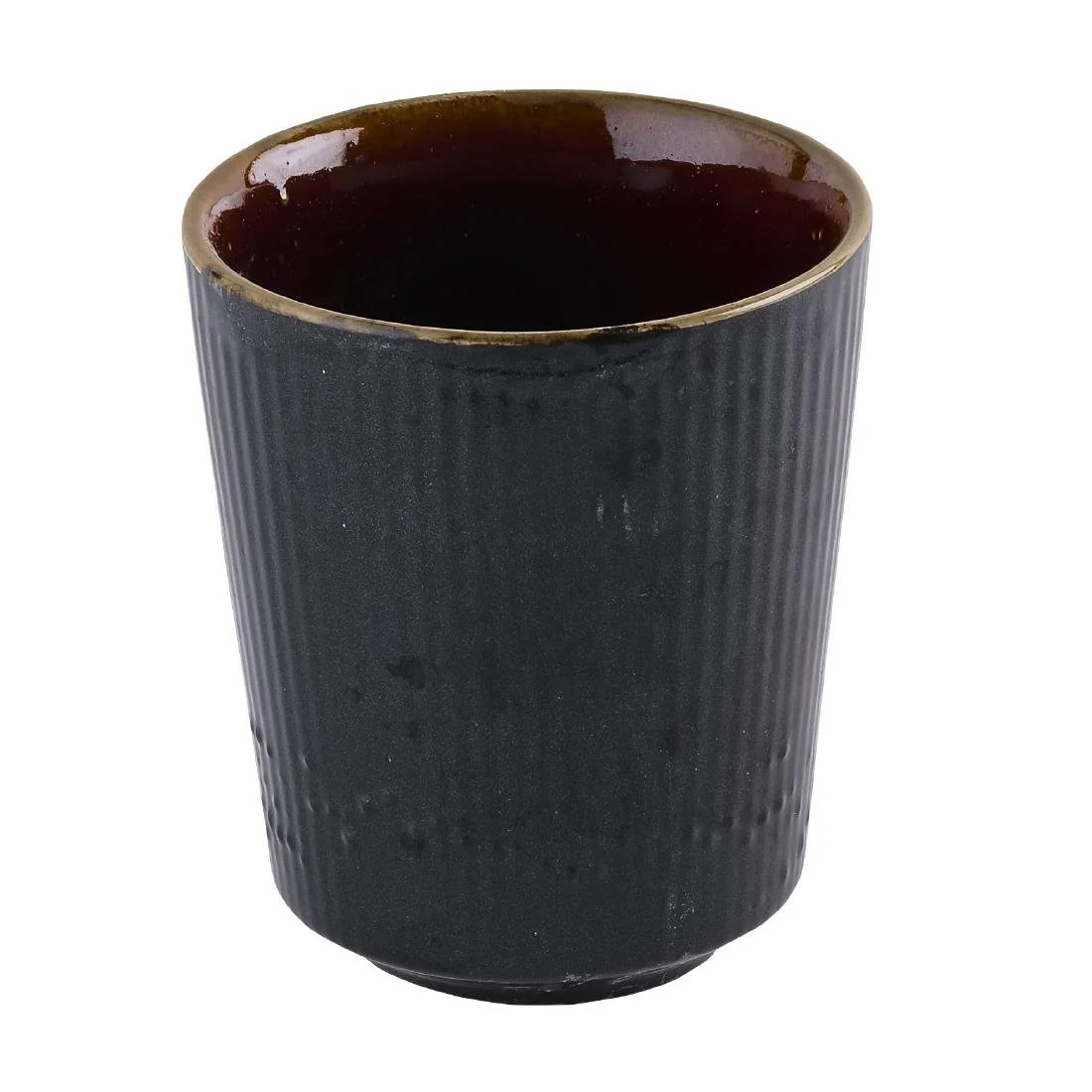 Churchill Tokyo Black Unhandled Cups 354ml (12 Pack)