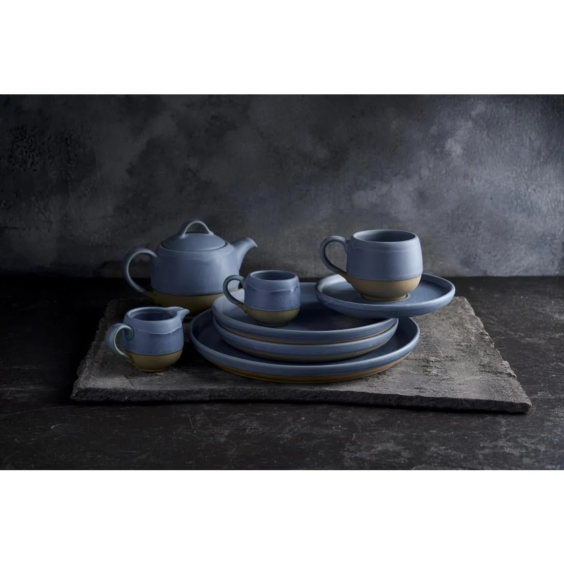 Churchill Emerge Oslo Blue Espresso Cups 88ml (12 Pack) - Image 2