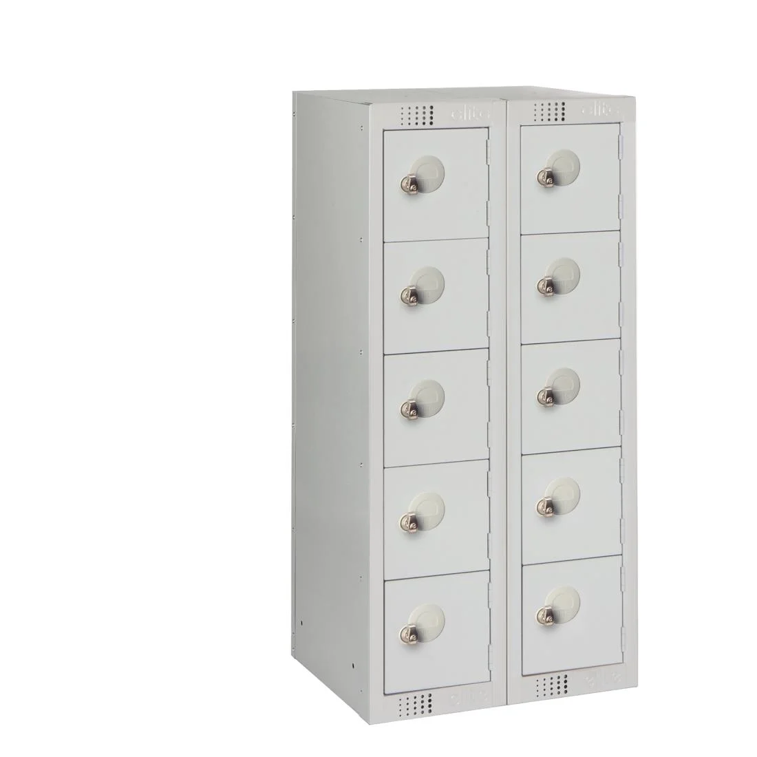 Ten Door Personal Effects Locker Grey