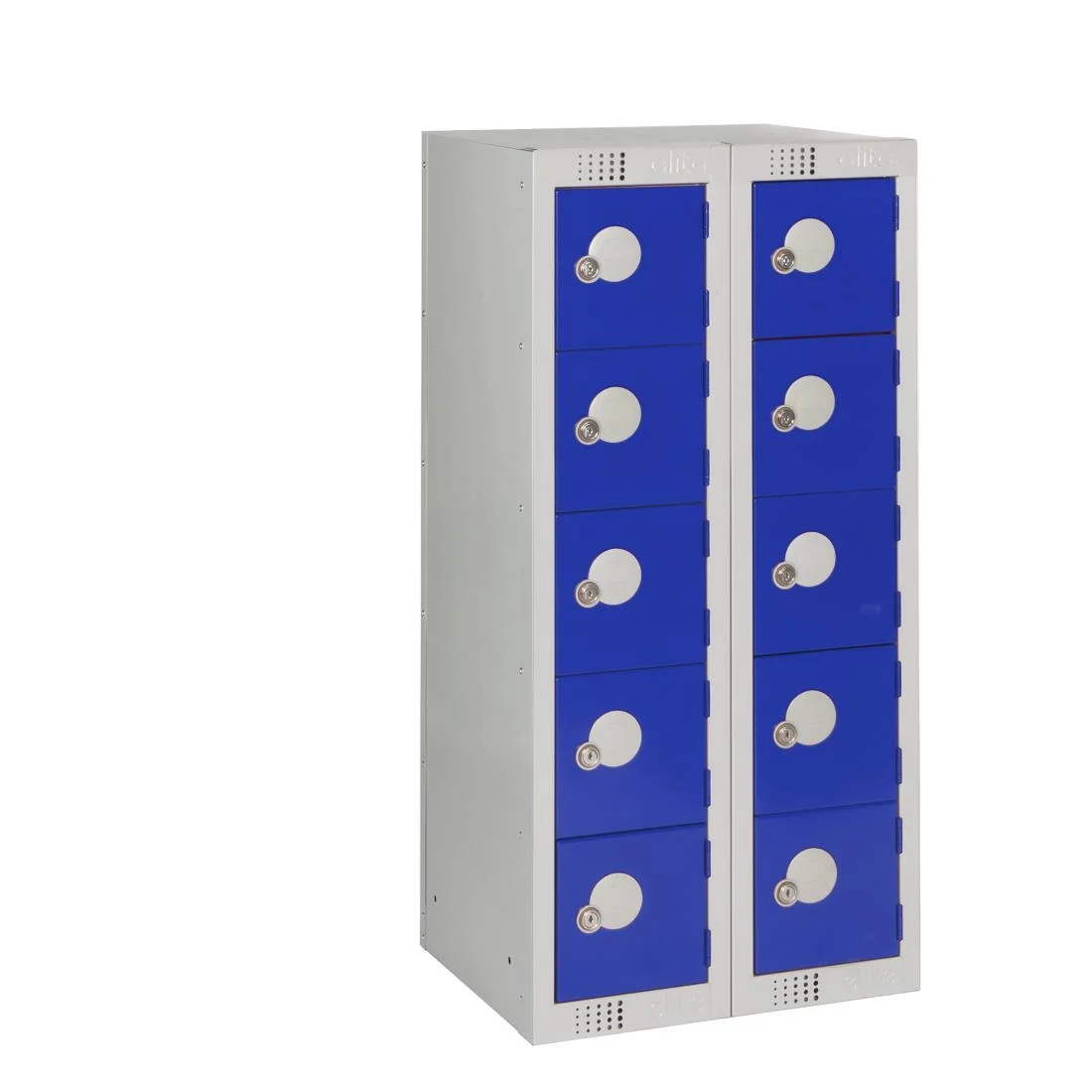 Ten Door Personal Effects Locker Blue