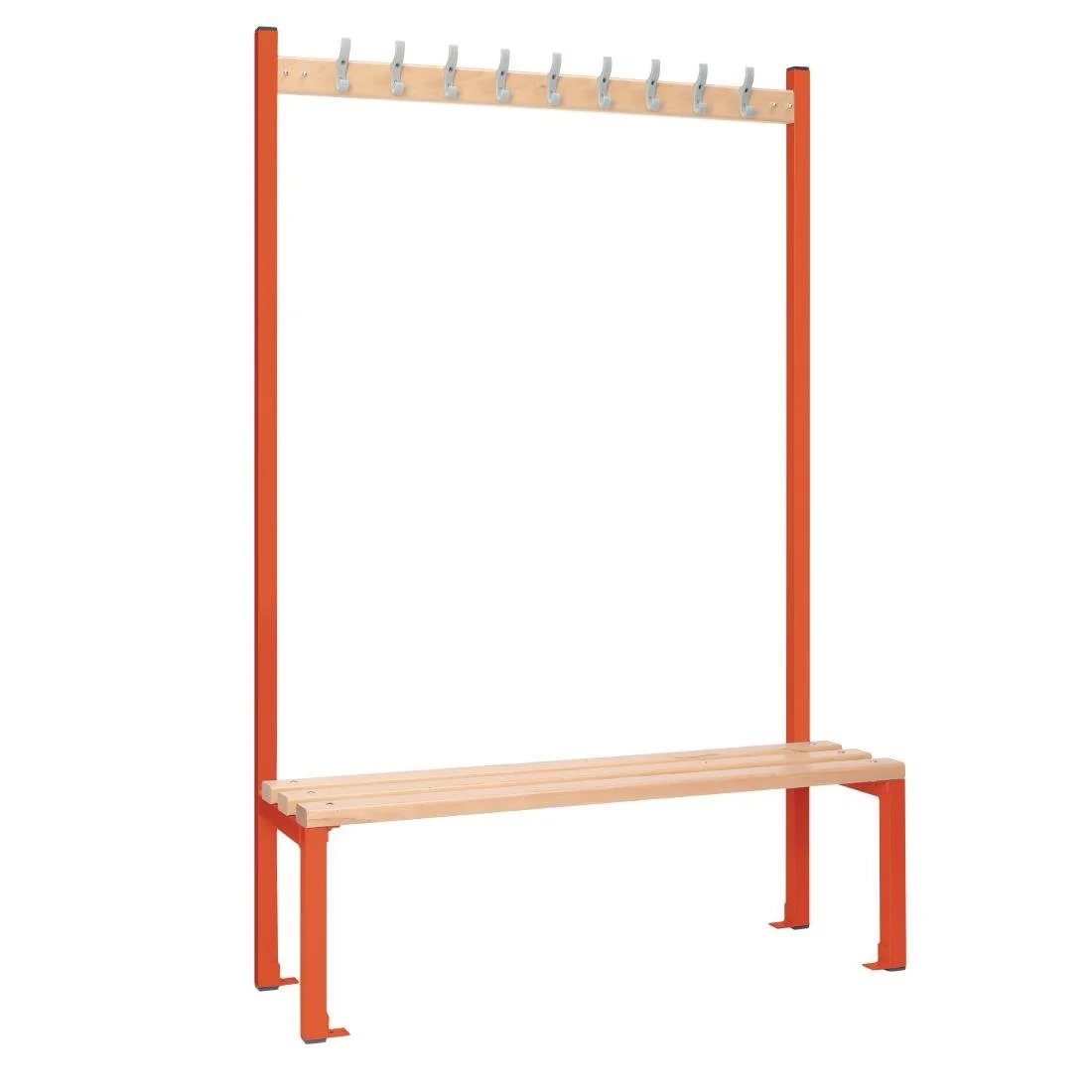 Single-sided Island Seating Red