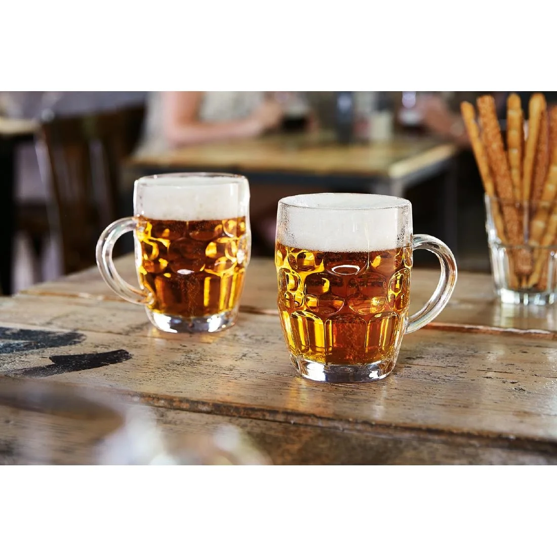 Arcoroc Britannia Dimpled Panelled Tankards 285ml (Pack of 36) - Image 4