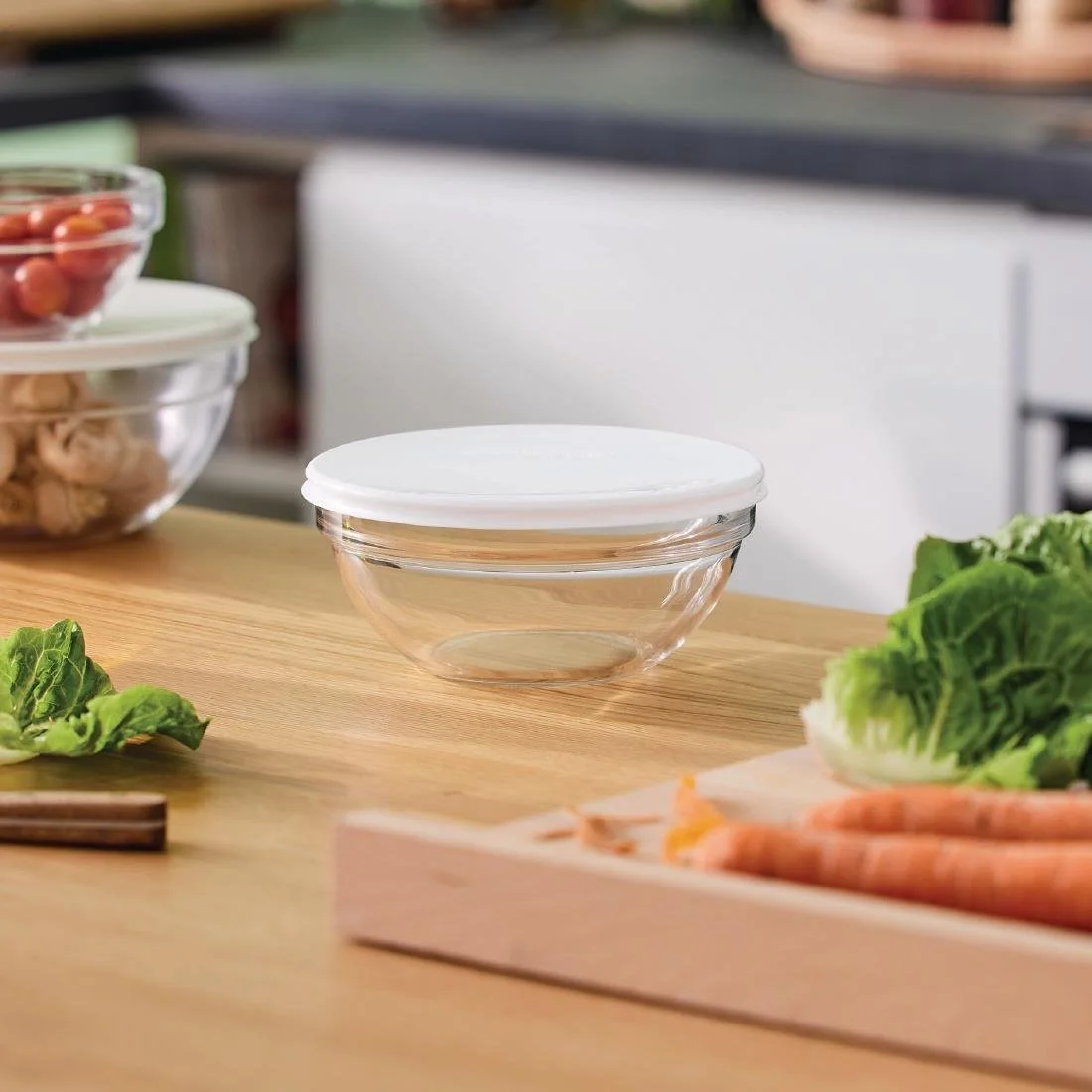 Luminarc Empilable Bowls & Lids 170mm (6 Pack) - Image 4