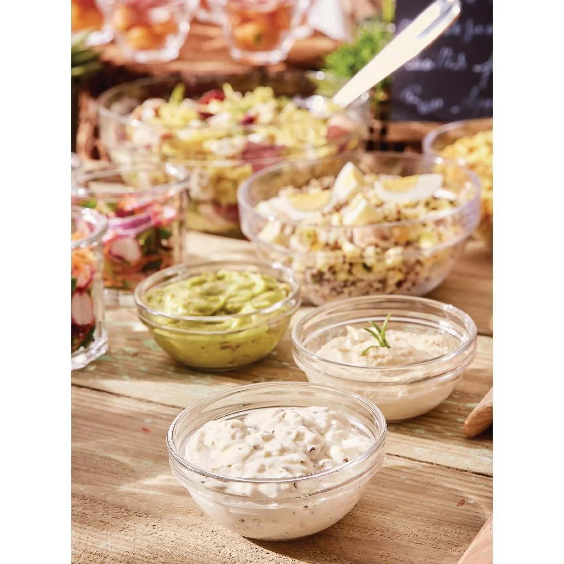 Luminarc Empilable Mixing/Salad Bowls 100mm (36 Pack) - Image 4