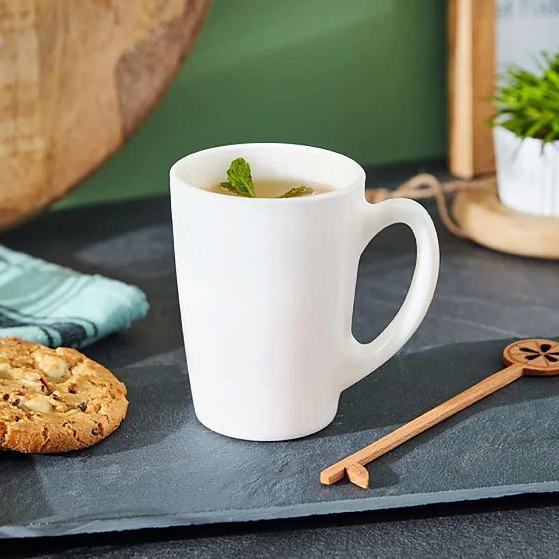 Luminarc New Morning Mugs White 320ml (6 Pack) - Image 4