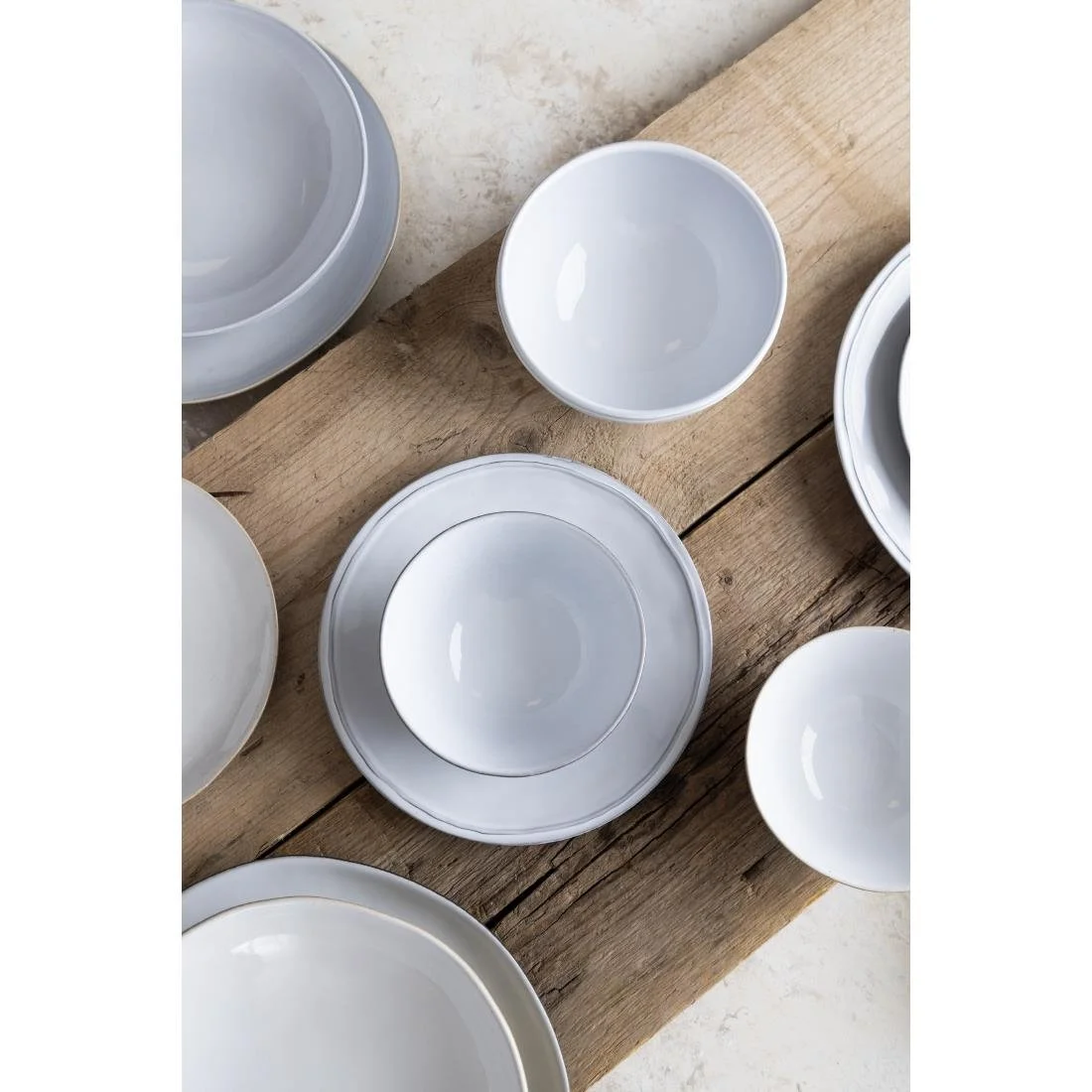 Olympia Raw Recycled Clay Deep Bowls Charcoal 140mm (6 Pack) - Image 3