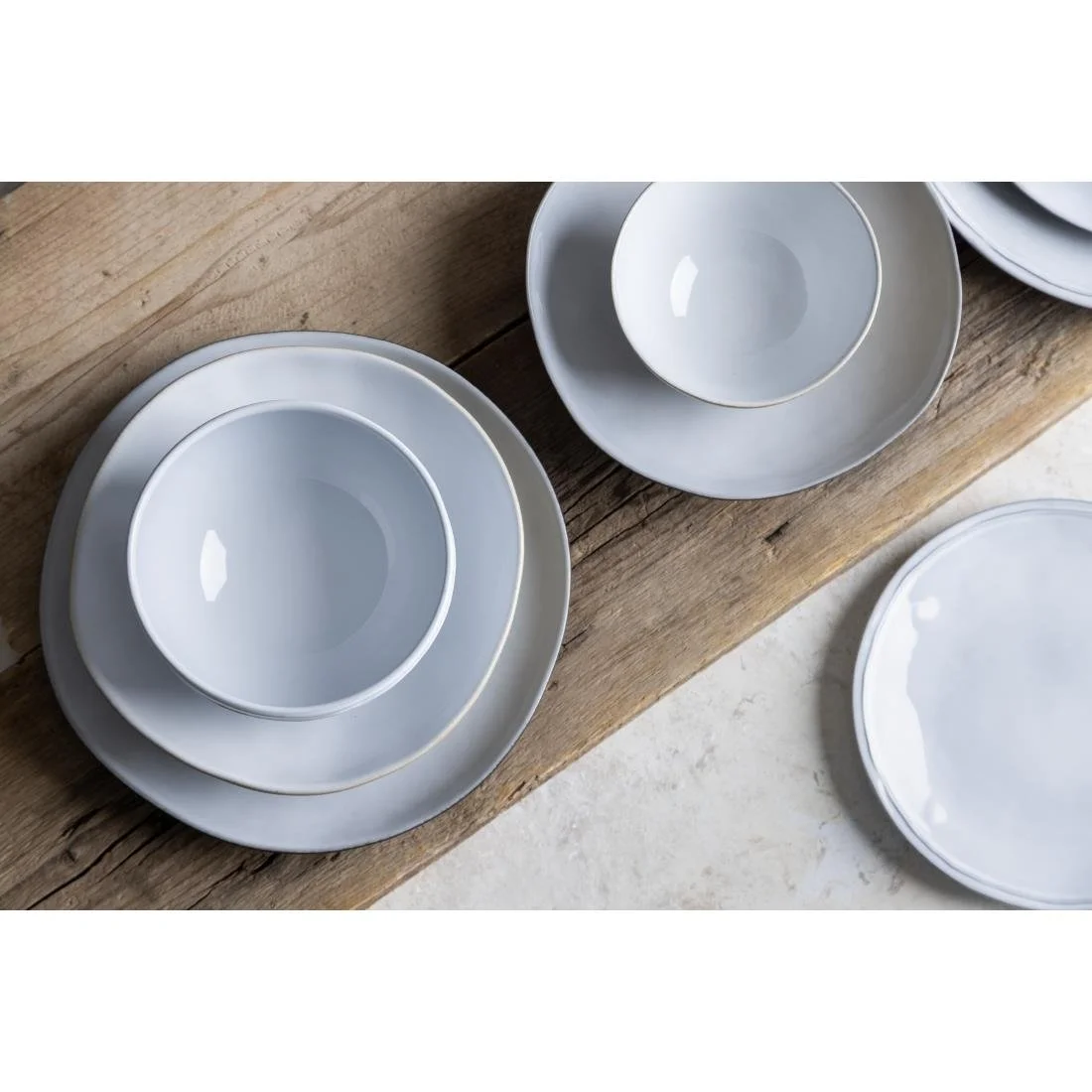 Olympia Raw Recycled Clay Deep Bowls Natural 140mm (6 Pack) - Image 3