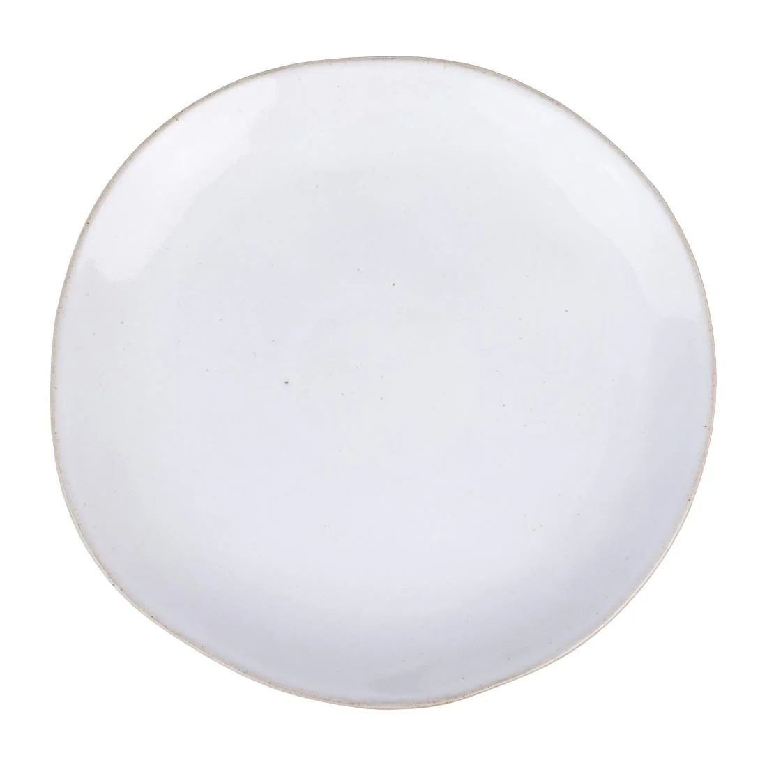 Olympia Raw Recycled Clay Coupe Plates Natural 220mm (6 Pack) - Image 1