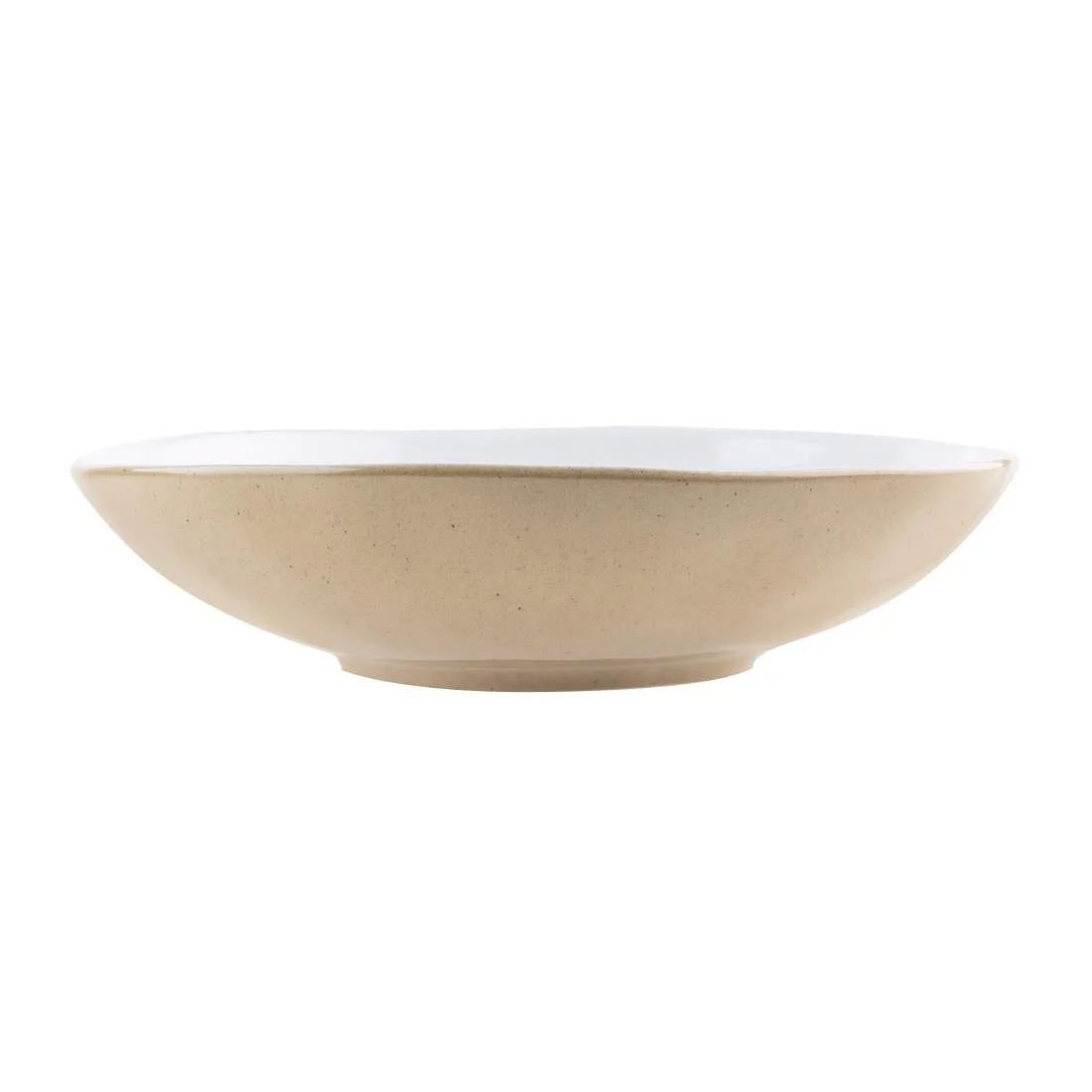 Olympia Raw Recycled Clay Coupe Bowls Natural 230mm (6 Pack) - Image 7